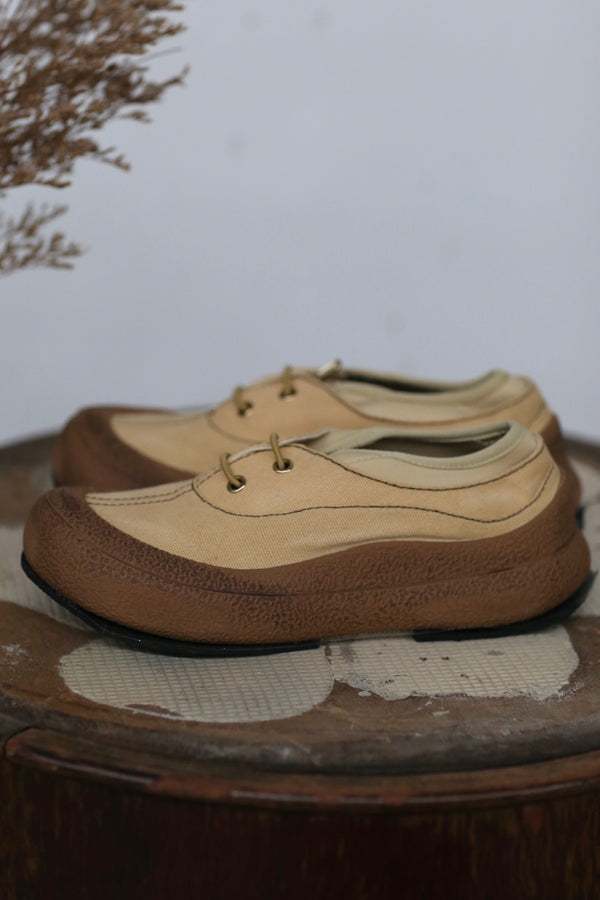 communs Round Toe Platform Shoes Series CMS-PC100-ZONGMI Brown Beige PC100